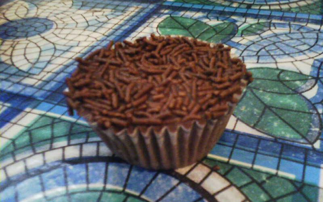Cupcake de chocolate
