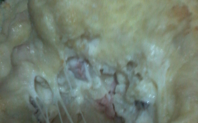 Couve-flor recheada e gratinada