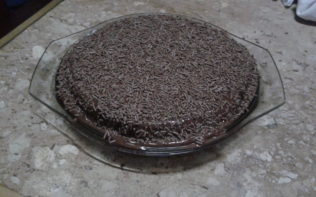 Bolo Gelado de Chocolate