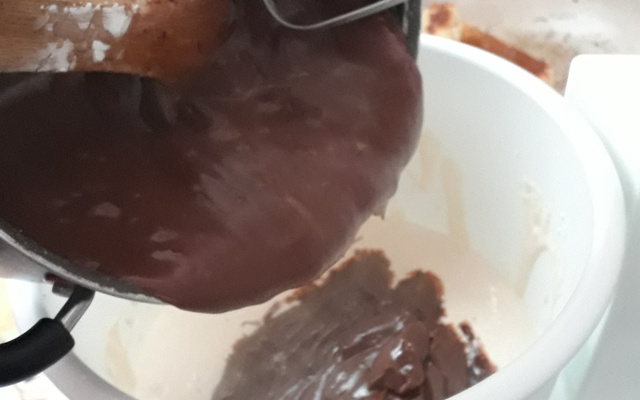 Sobremesa tipo Danete caseiro