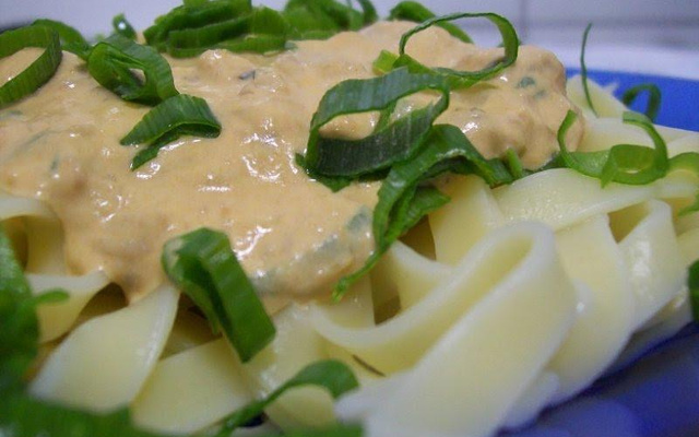 Talharim ao Molho Rosé e Atum