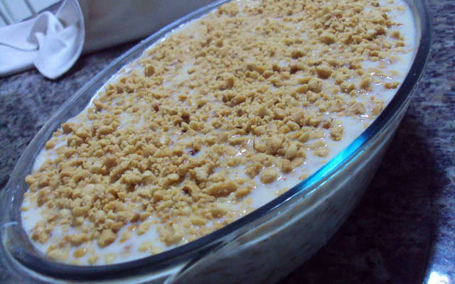 Pavê de Amendoim Fácil