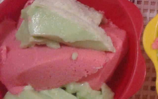 Sobremesa rápida de gelatina