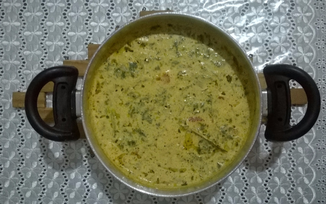 Caldo de peixe com leite
