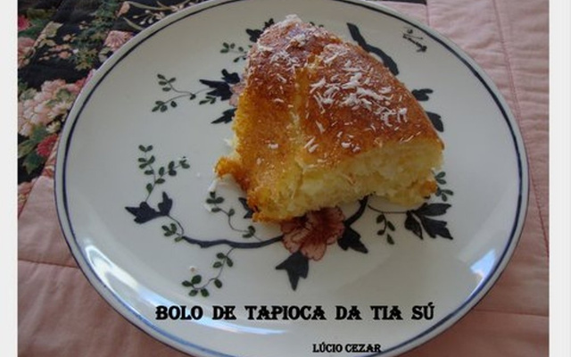 Bolo de tapioca da tia Sú