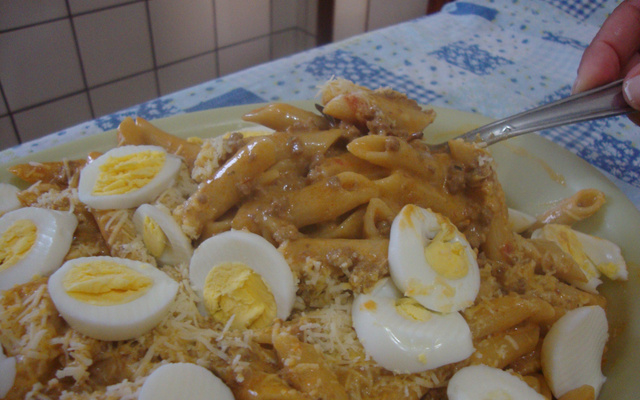 Macarrão de panela de pressão