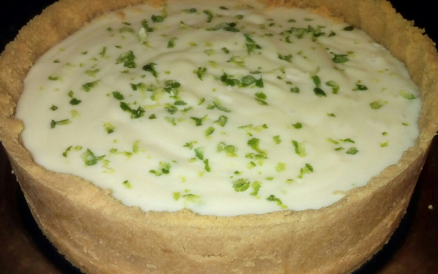 Cheesecake de limão sem forno