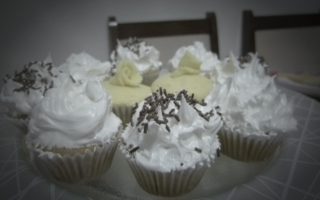 Cupcake de leite de coco
