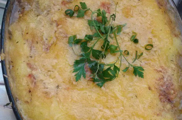 Escondidinho de Rabada