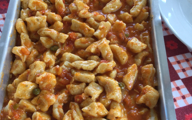 Nhoque perfeito com molho de bacon