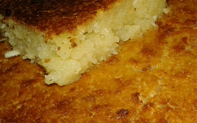 Bolo de mandioca