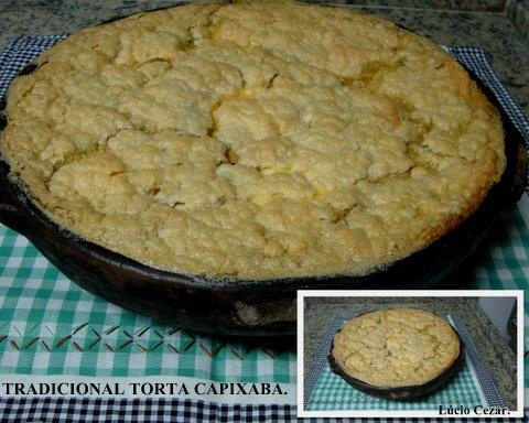 Torta capixaba tradicional