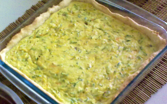 Quiche de abobrinha