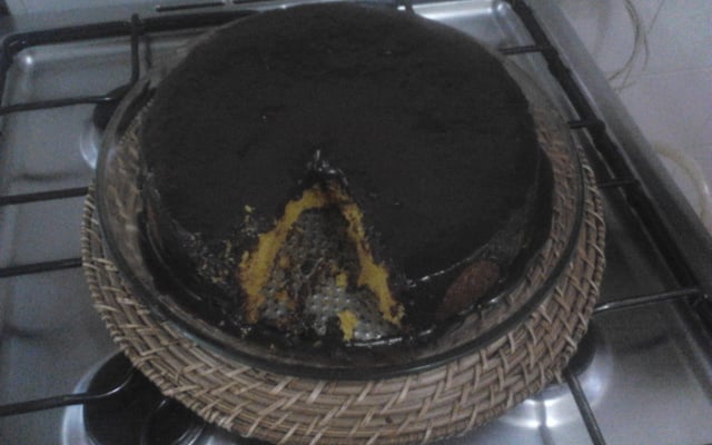 Bolo de cenoura sem glúten com medidas corretas