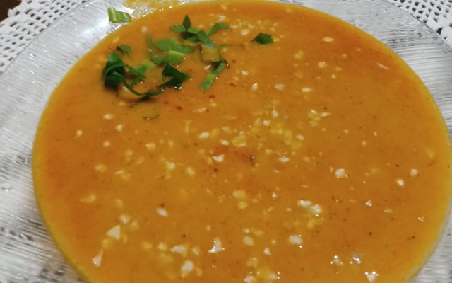 Sopa de cenoura