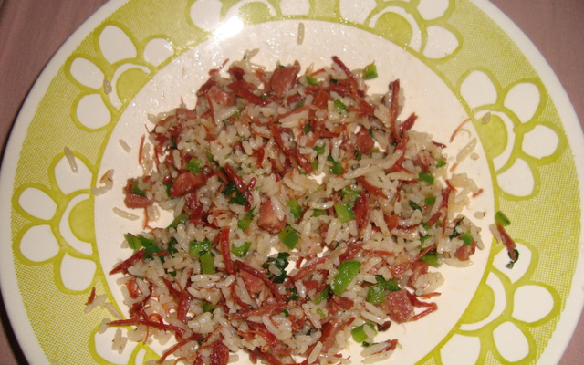 Arroz de panela de pressão