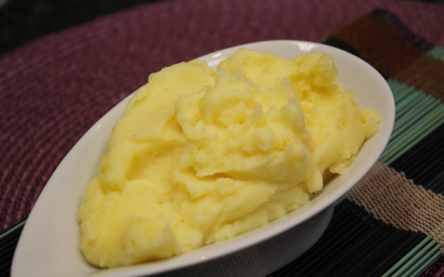 Purê light de batatas
