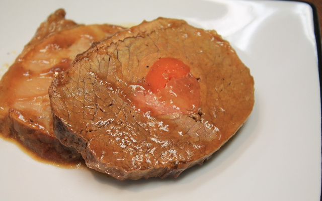 Lombo recheado delicioso