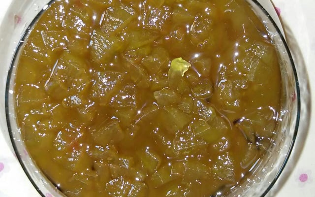 Doce de casca de melancia