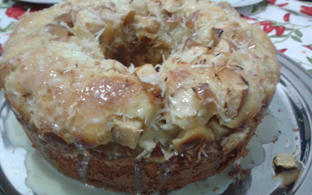 Bolo delicioso de maçã