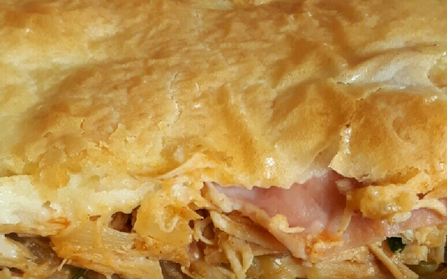 Torta de frango cremosa de liquidificador do Will