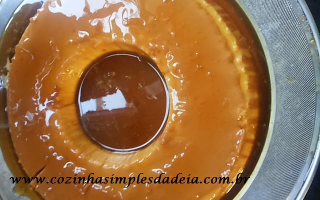 Pudim perfeito sem furinhos