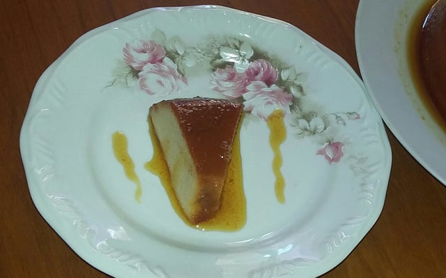 Pudim de pão sabor baunilha fácil