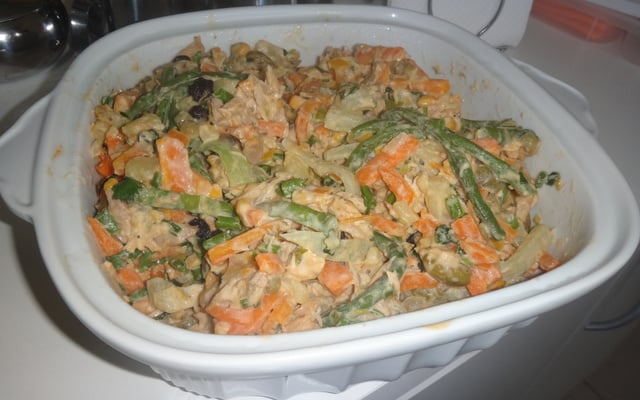 Salpicão de frango delicioso