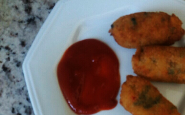 Bolinho de arroz sem ovos