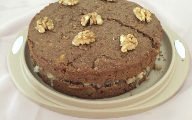 Bolo de nozes fofinho!