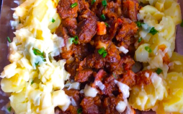 Maçã de peito do chef