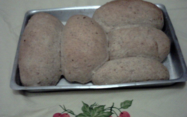 Pão sovado com proteina de soja (integral)