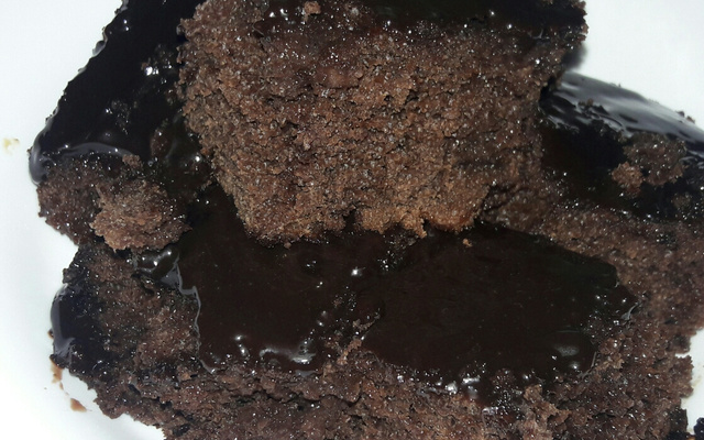 Cobertura de chocolate sem leite condensado