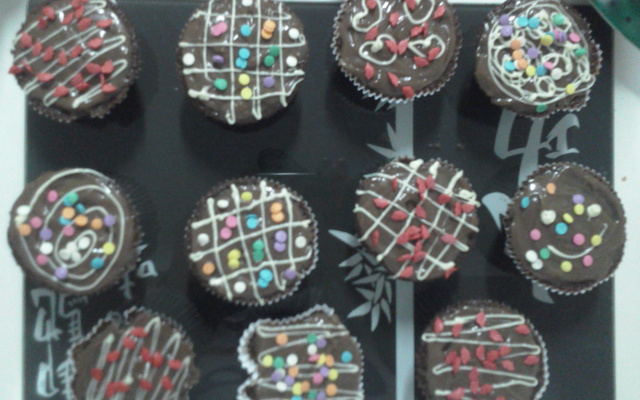 Cupcake Mágico de Chocolate