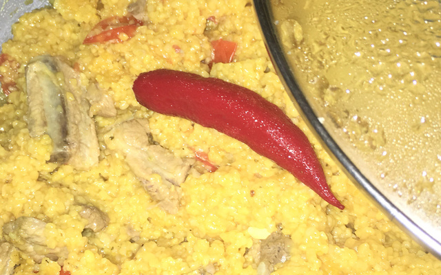 Canjiquinha mineira com costelinha de porco