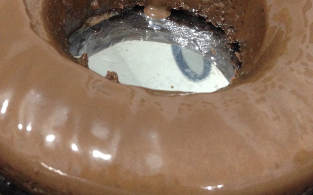 Brigadeirão de micro-ondas sabor Nutella e Ovomaltine