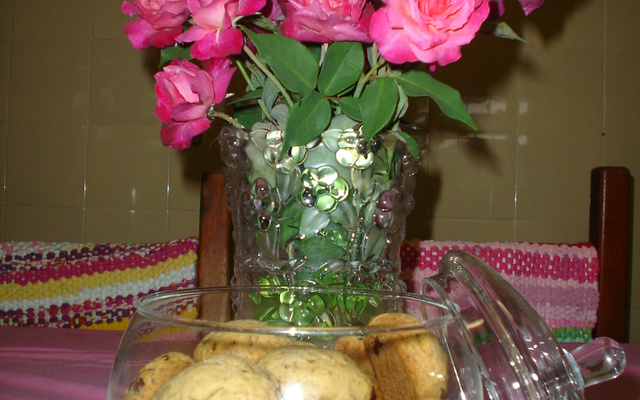 Cookies com gotas de chocolate