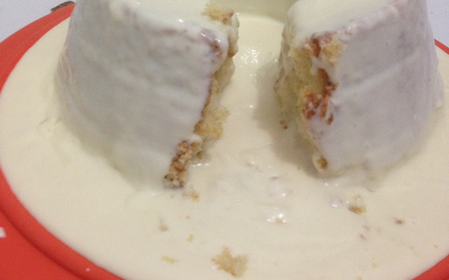 Recheio e cobertura de Leite Ninho