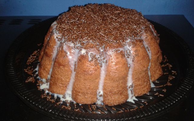 Bolo fácil de micro-ondas