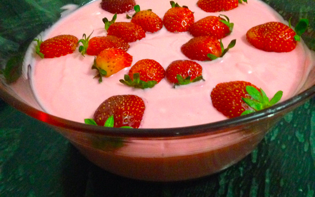 Mousse de iogurte