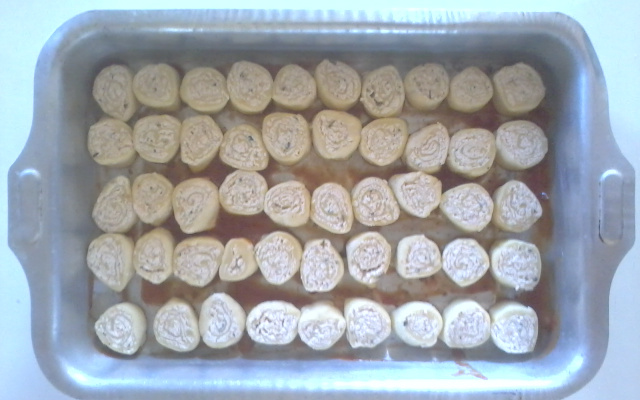 Rondeli com ricota caseira