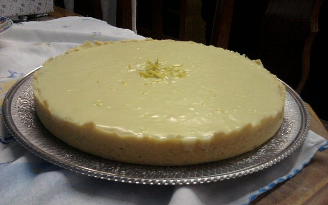 Torta de limão fácil da Tatá