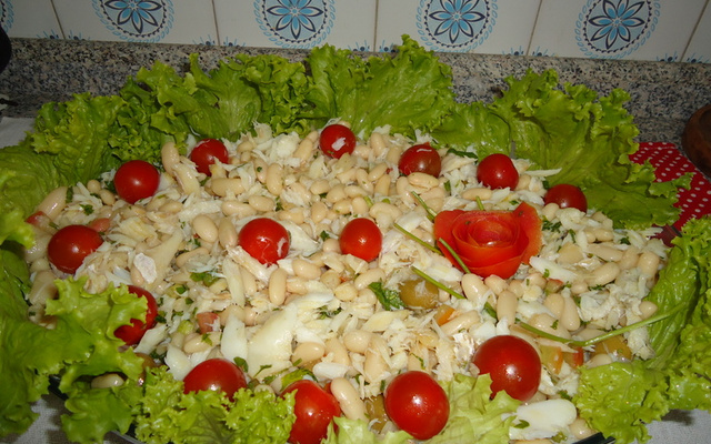 Salpicão de bacalhau