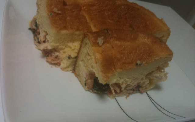 Torta quiche de espinafre