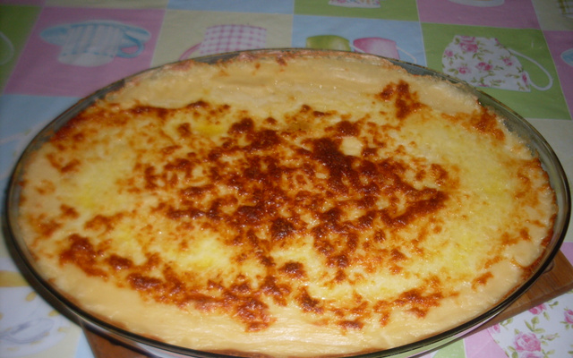 Escondidinho de bacalhau