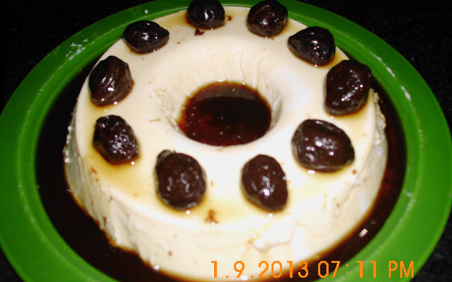 Manjar de leite condensado e coco