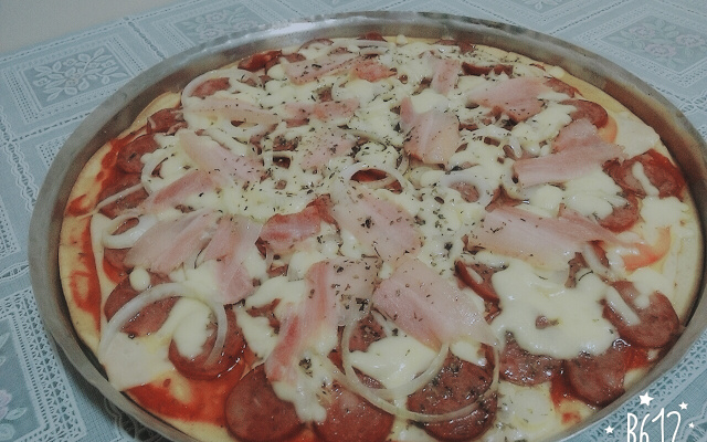 Pizza de liquidificador