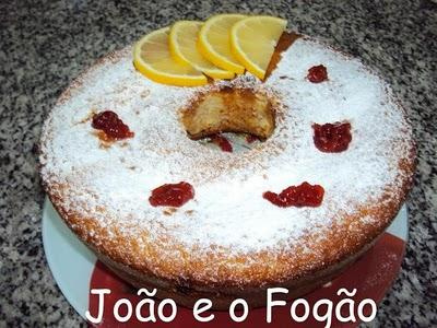 Bolo de limão siciliano inteiro