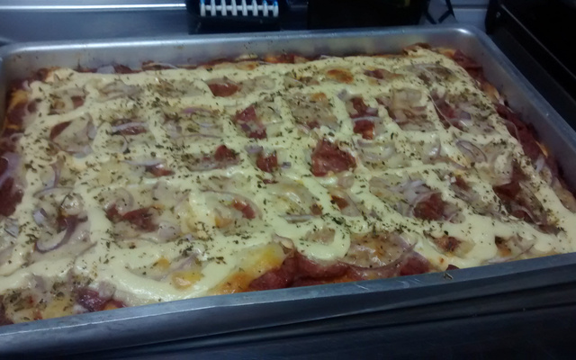 Massa de pizza super fácil