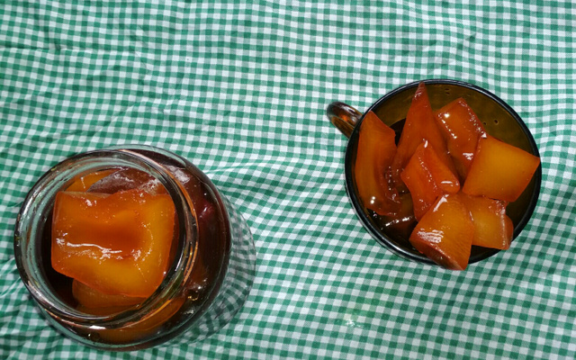 Doce de mamão verde